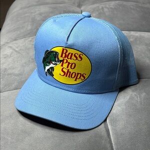 Bass Pro Shops Blue Trucker Hat